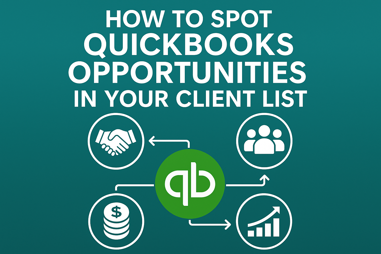Identifying QuickBooks client opportunities visually