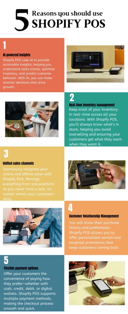 Benefits of using Shopify POS system