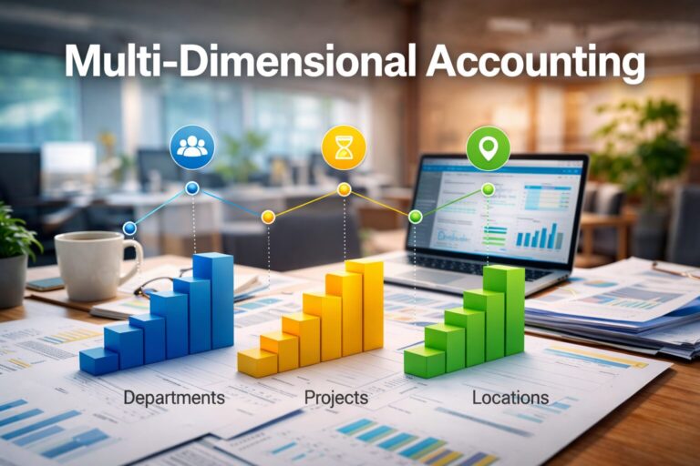 Graphs representing departments, projects, locations
